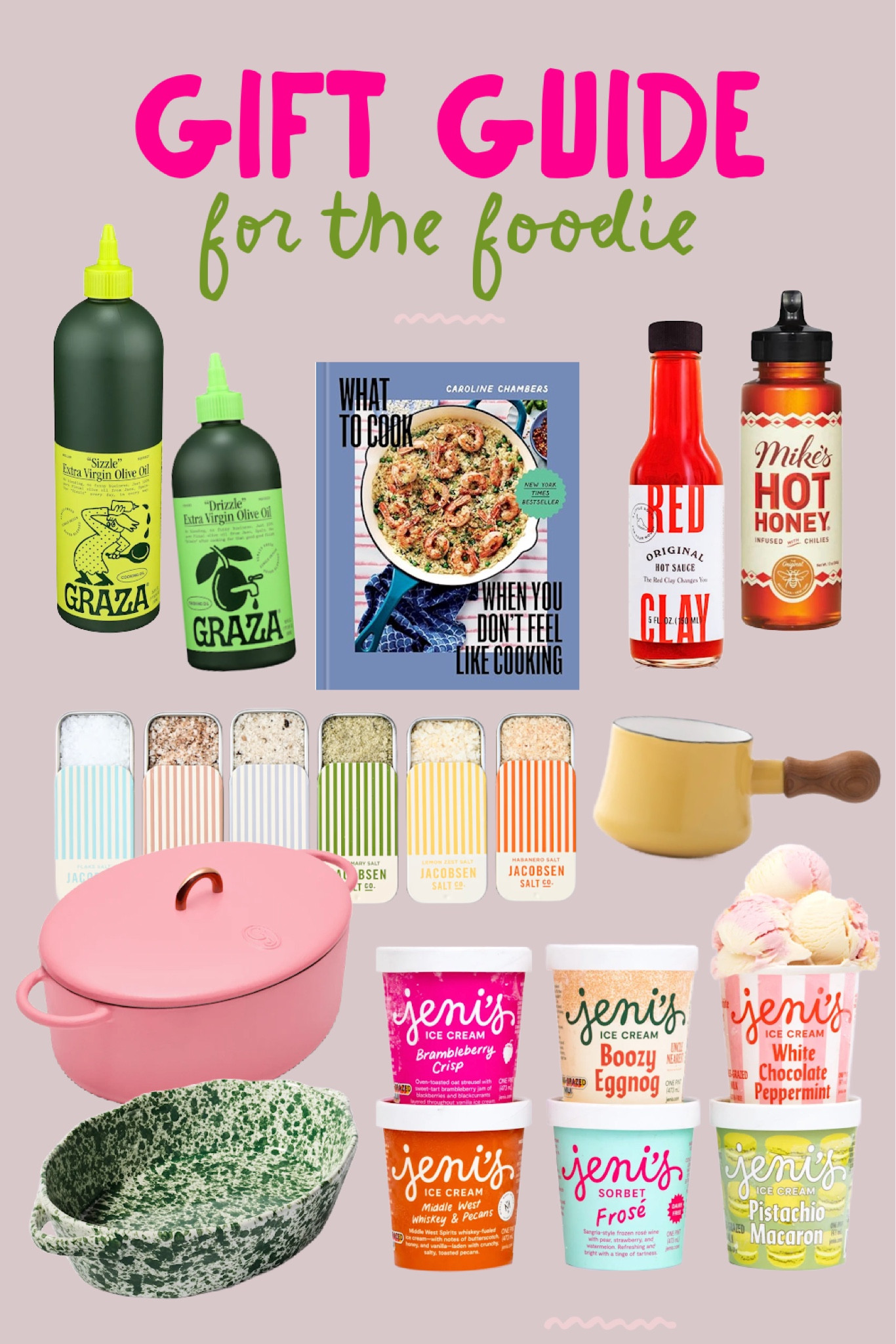 Gift guide for the foodie including jenis, red clay, & graza ! 🍽️ 

#LTKHoliday #LTKGiftGuide #LTKFindsUnder50