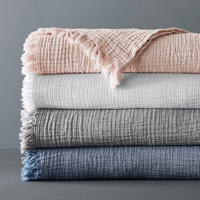 Organic Cocoon Blanket | Williams-Sonoma