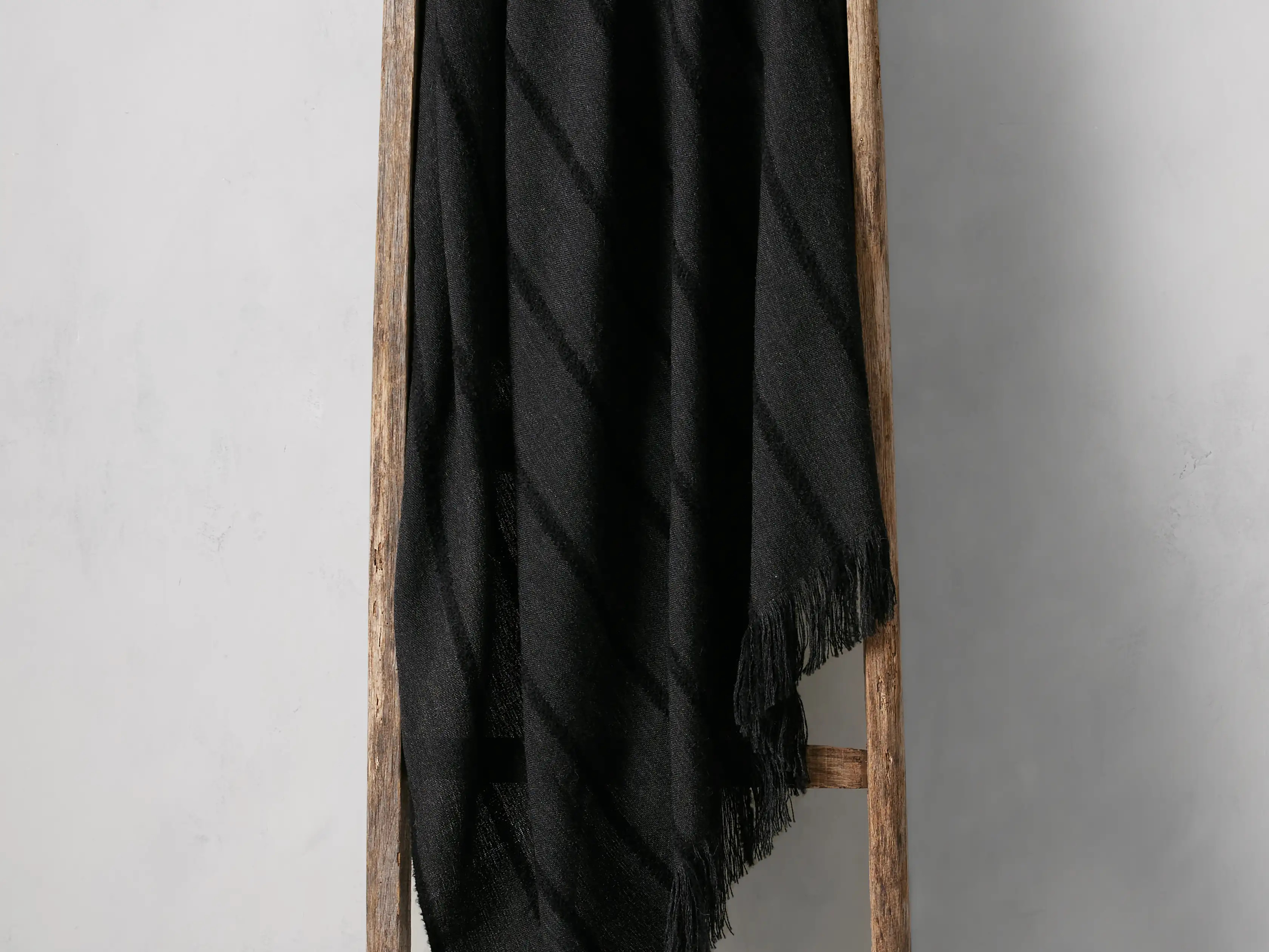 Alpaca Striped Throw | Arhaus