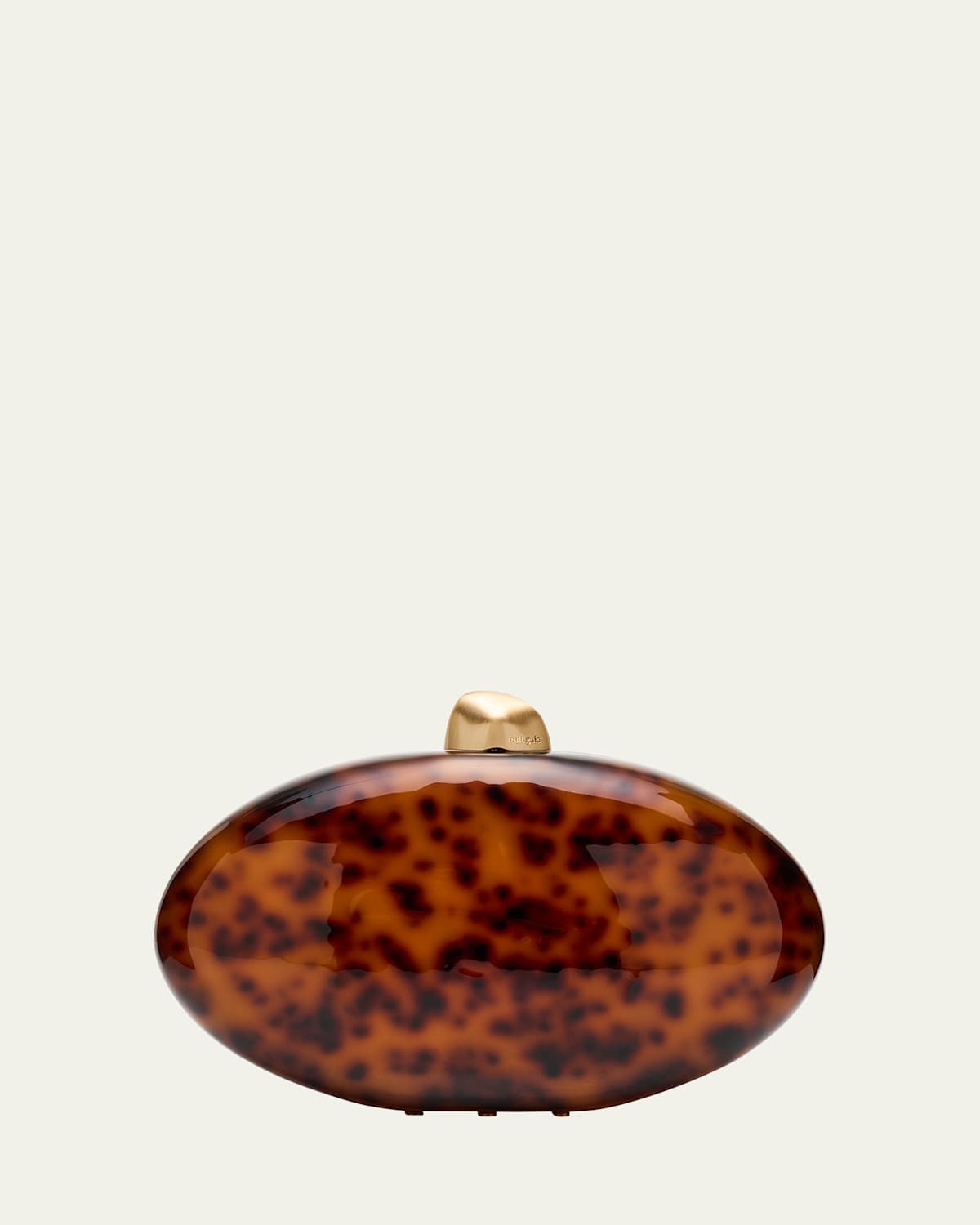 Eviana Tortoise Acrylic Clutch Bag | Bergdorf Goodman