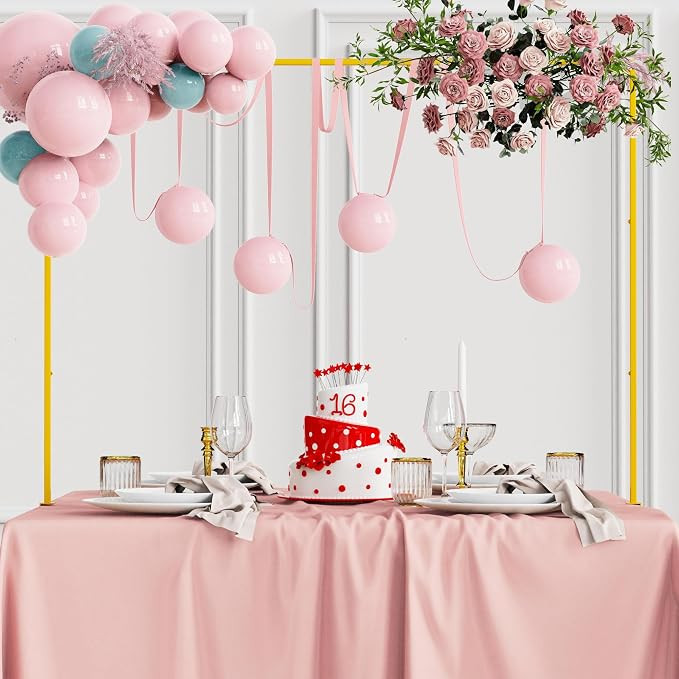 Over The Table Rod Stand with Clamps Gold Adjustable Tables Arch 13''-42'' Tall 29"-98" Length Me... | Amazon (US)