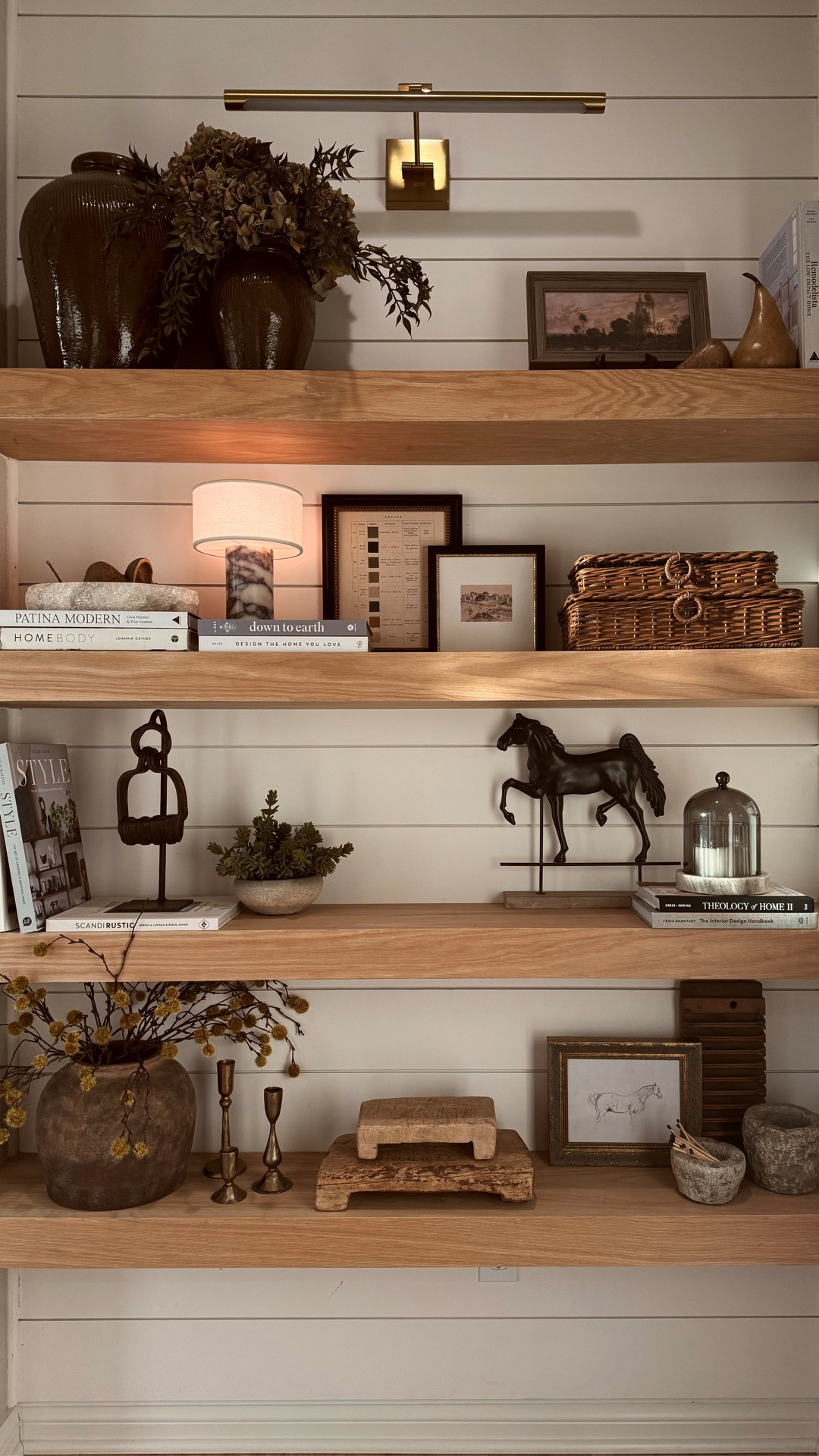  
Open shelf refresh! I love moving things around to create an entirely new style with items I own!!! #home #homedecor #openshelfstyling 
 

#LTKU #LTKActive #LTKHome