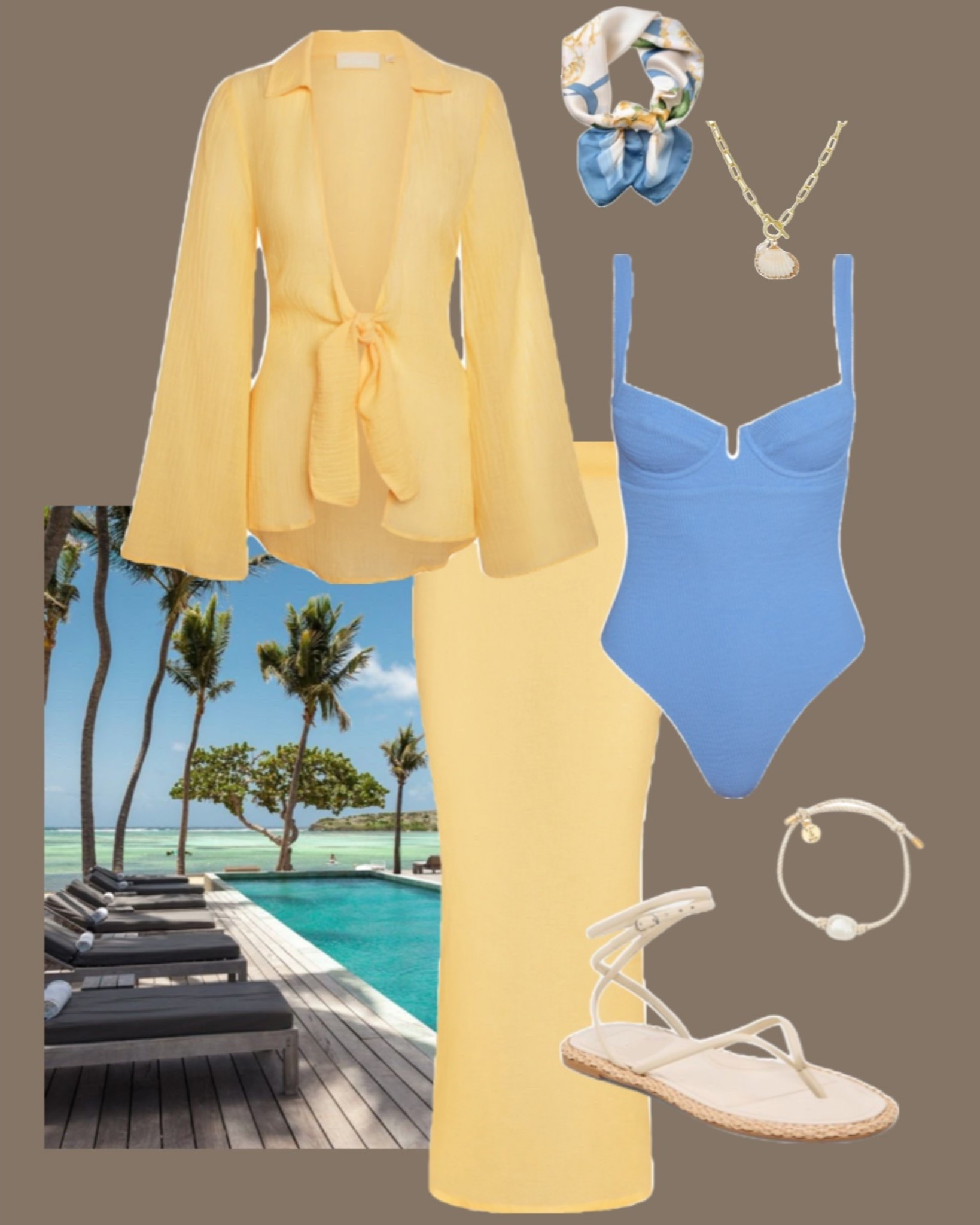 Beach club outfit 

#LTKTravel
