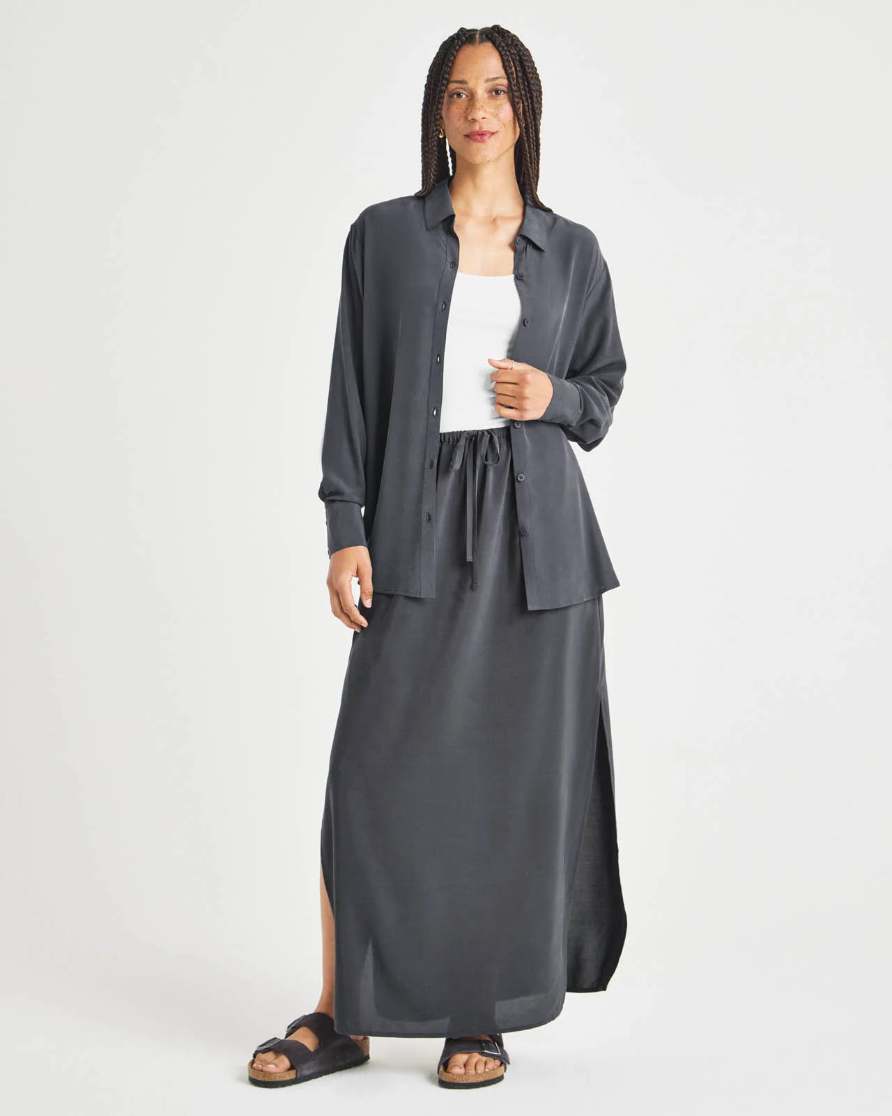 Alessandra Silk Maxi Skirt | Splendid