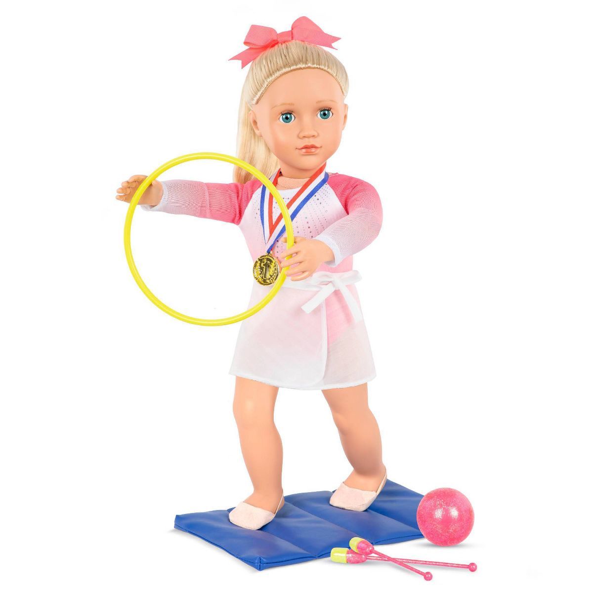 Our Generation Posable 18" Rhythmic Gymnastics Doll - Diane | Target