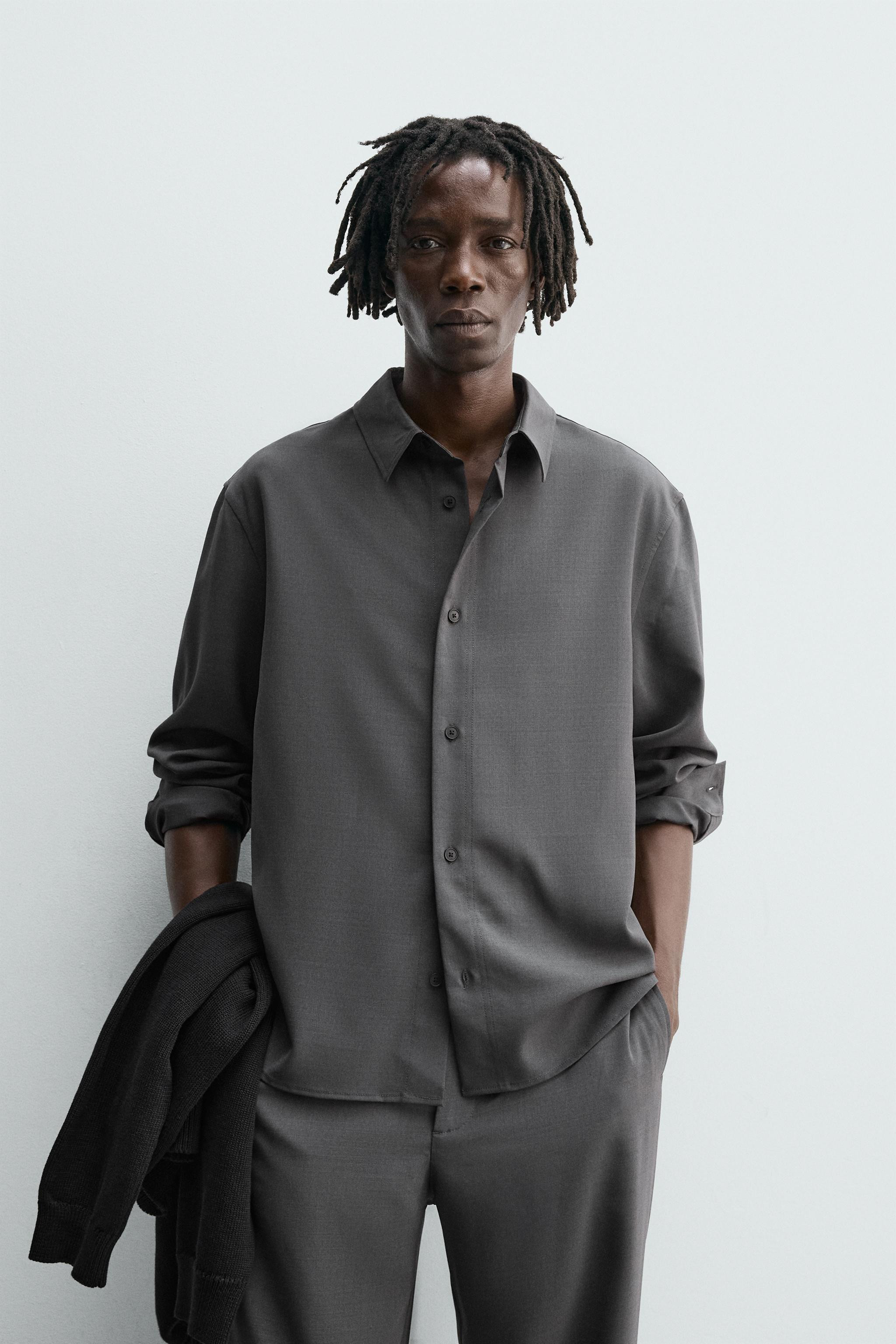 RELAXED FIT FLOWY SHIRT | Zara US