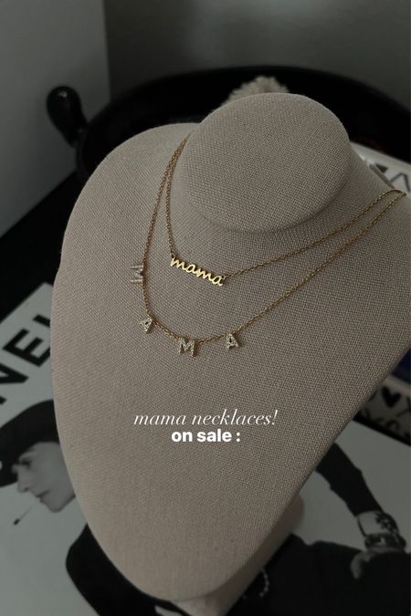 mama necklaces on sale 🫶🏼 gift ideas for mom to be // under $100 

#LTKbaby #LTKSpringSale #LTKbump