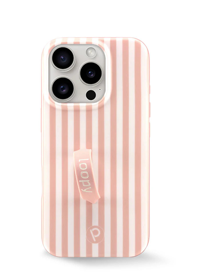 Loopy Cases - Terracotta Stripes | Loopy Cases