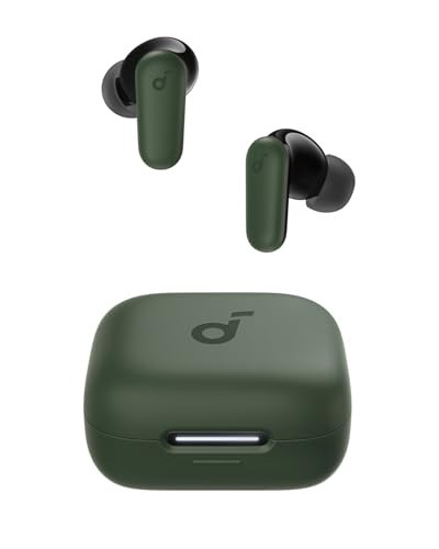 Soundcore P30i by Anker Noise Cancelling Earbuds, Strong and Smart Noise Cancelling, Powerful Bass, 45H Playtime, 2-in-1 Case and Phone Stand, IP54, Wireless Earbuds, Bluetooth 5.4 (Green) | Amazon (US)