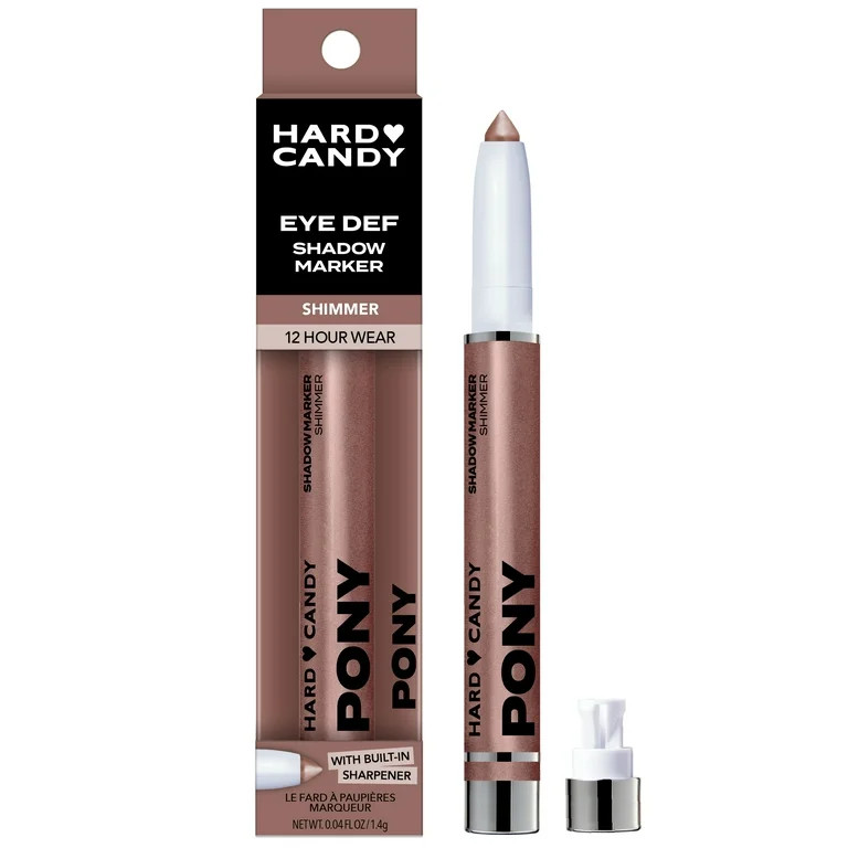 Hard Candy Eye Def Eyeshadow Stick, Shimmer, Creamy, Blendable Color. Metallic Taupe | Walmart (US)