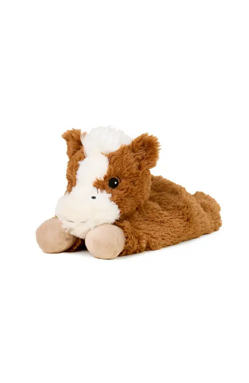 Warmies Laying Down Horse Plush Toy in Multi Color at Nordstrom | Nordstrom