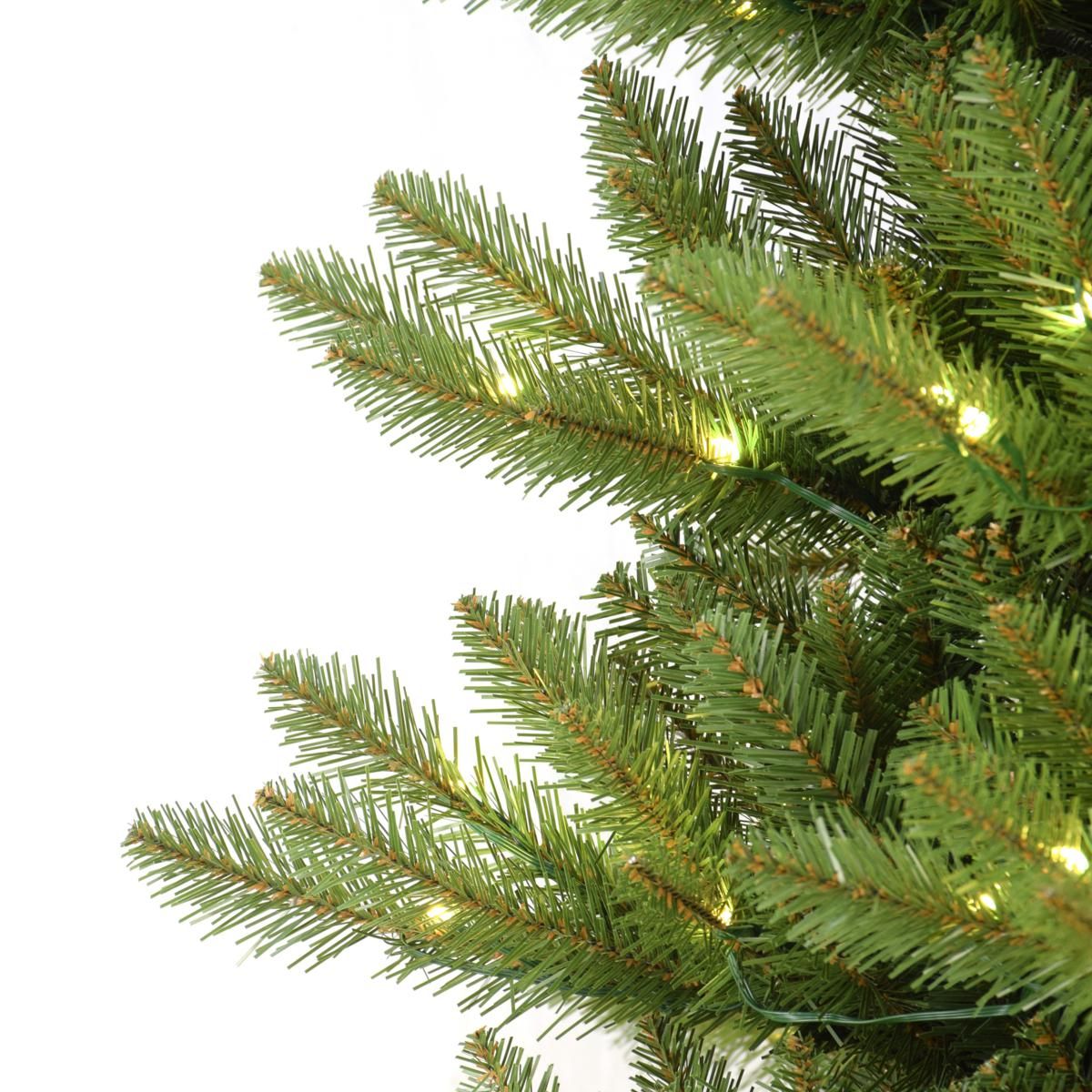 Puleo Intl. Pre-Lit 7.5' Fraser Fir Artificial Christmas Tree & Remote | HSN