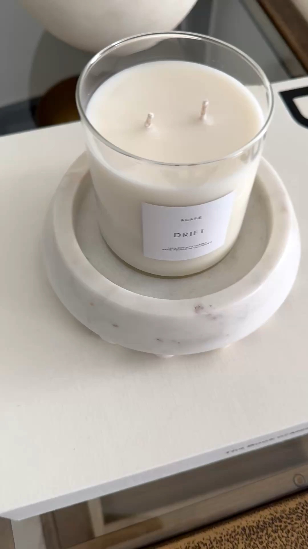 My favorite candle dish! Comes in white marble and black marble, both stunning! Save 20% with my code Elisha

#LTKHome