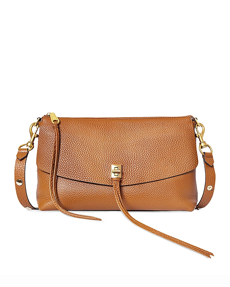 Rebecca Minkoff Darren Top Zip Leather Crossbody | Bloomingdale's (US)