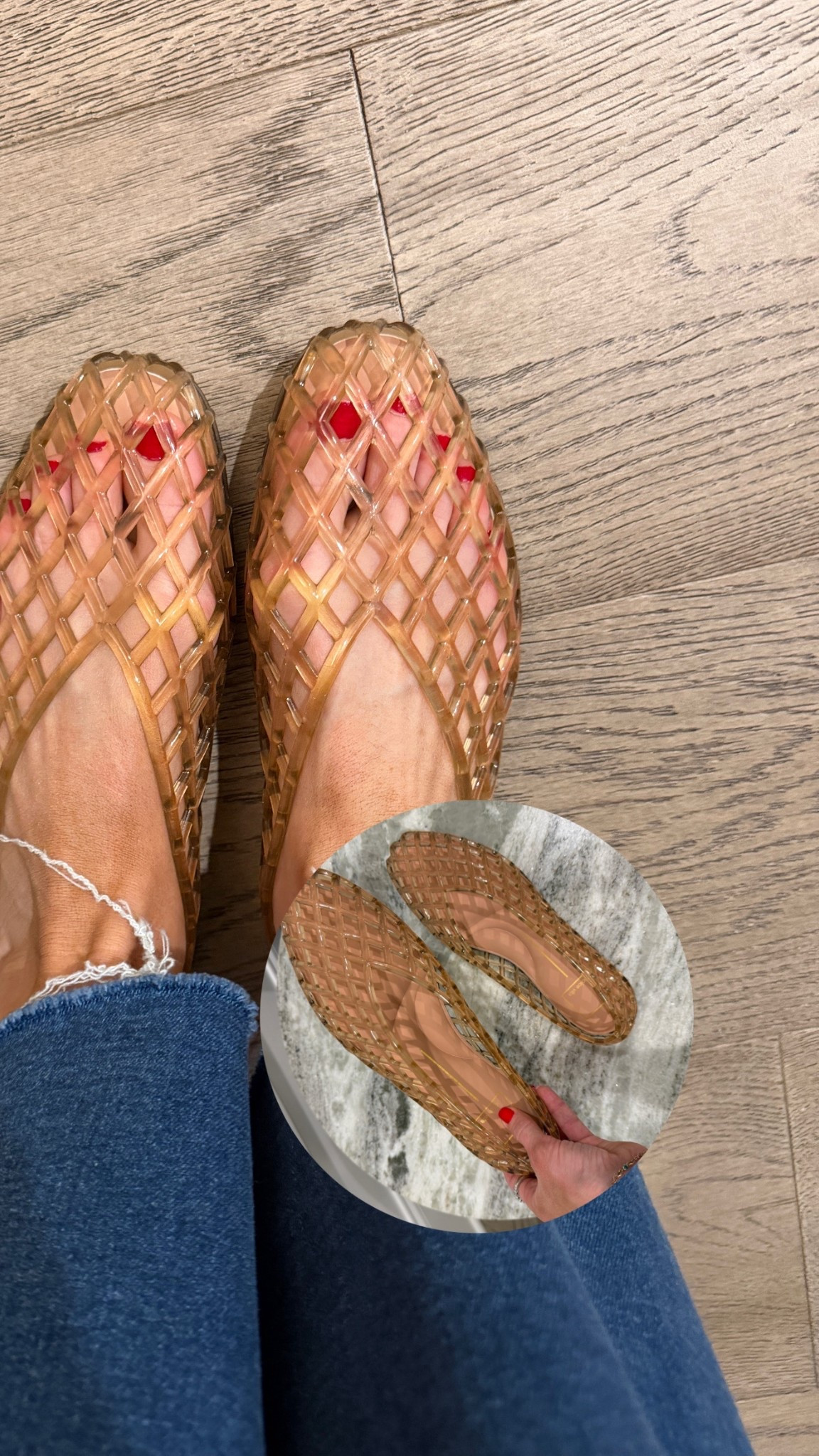 Jelly sandals are back and trending! These have a soft cushion and are super comfy!!! 

#LTKmorningroutine #LTKSpringSale #LTKdayinmylife