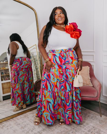This maxi from Amazon screams summer from the colors to the movement of the fabric. Where should I wear this?!

I am wearing their largest size, XXL, and it’s a bit tight on my hips. 


#LTKPlusSize #LTKFindsUnder50 #LTKStyleTip #LTKStyleTip #LTKSaleAlert #LTKFindsUnder50