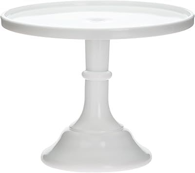 Mosser Glass 12" Milk Glass Cake Plate/stand | Amazon (US)