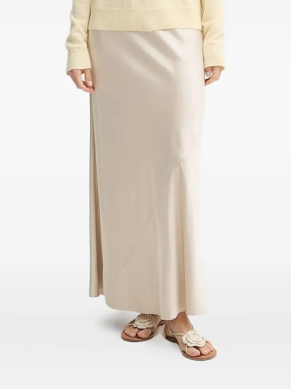 Bardot bias-cut maxi skirt | Farfetch Global