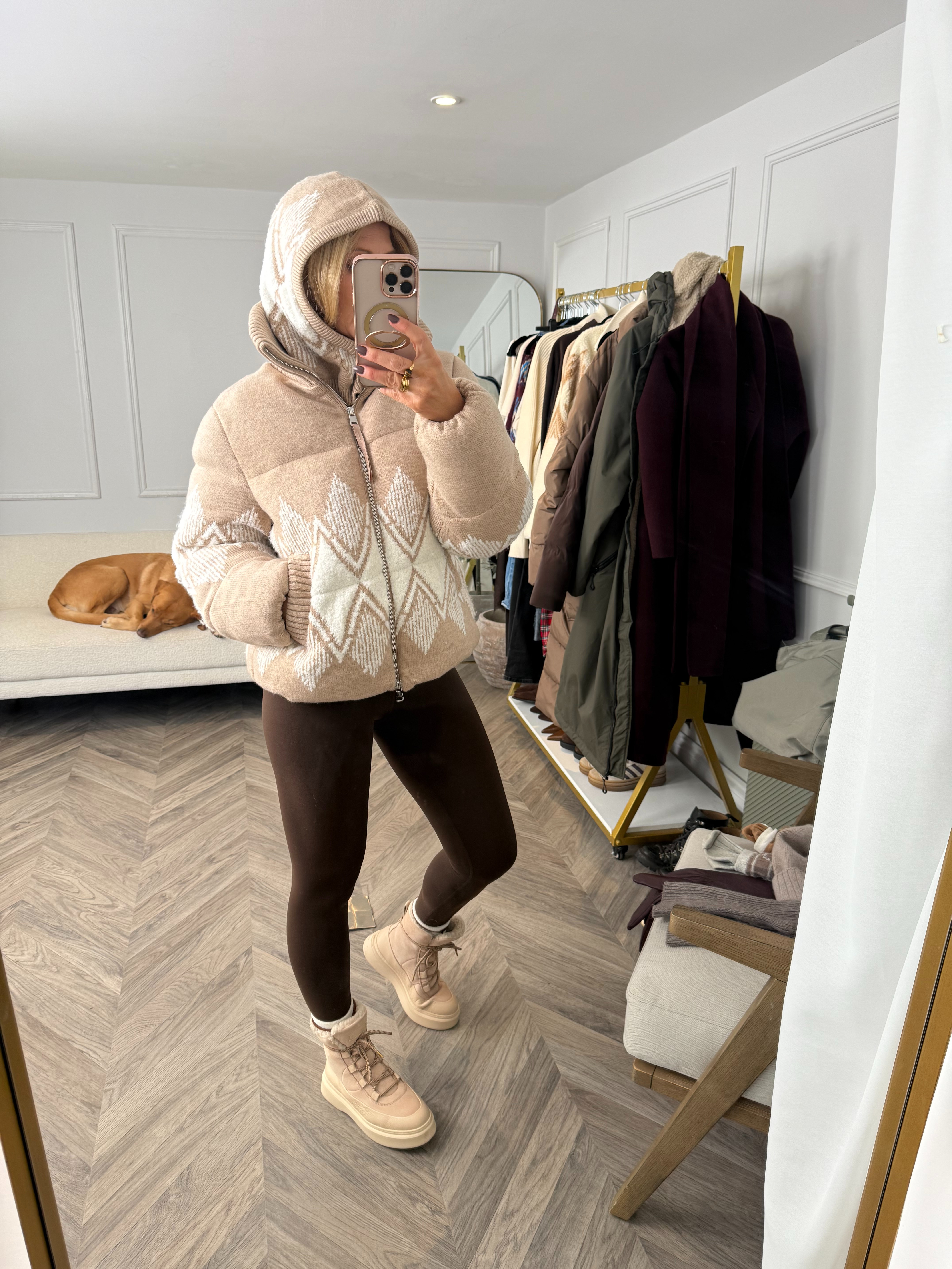 OOTD in the studio this morning - it's baltic! 

 

#LTKuk #LTKwinter #LTKover50style