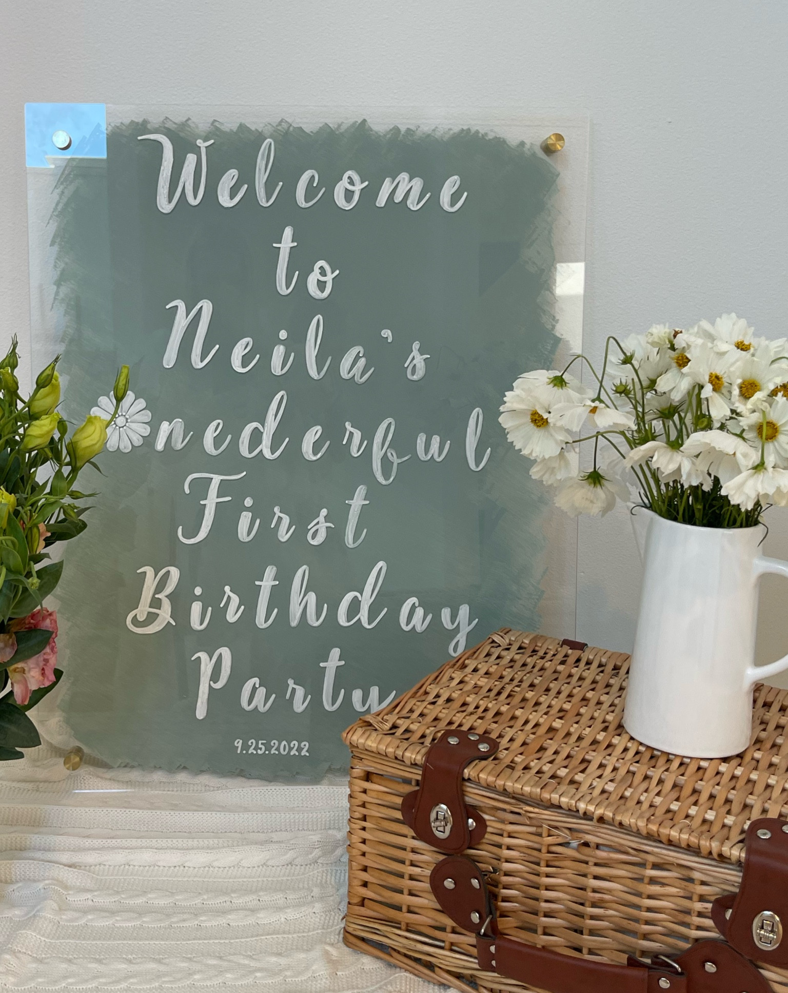 party welcome sign 🌼
wildflower /daisy theme onederful first birthday theme welcome sign 
linked all items for this diy 💚 

#LTKparties #LTKkids #LTKfamily