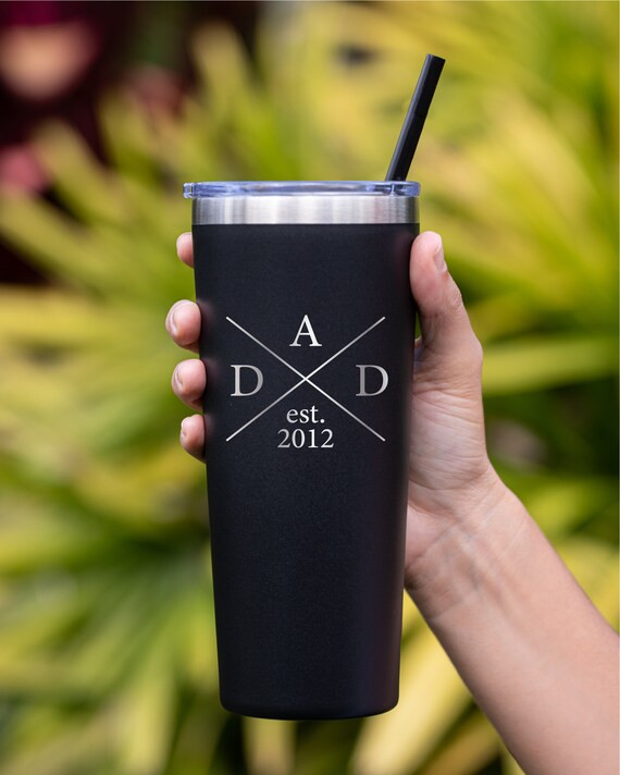 Fathers Day Gift, Dad Gift, Dad Tumbler, Dad Est 2022, New Dad Gift, Grandpa Tumbler, Gift for Da... | Etsy (US)