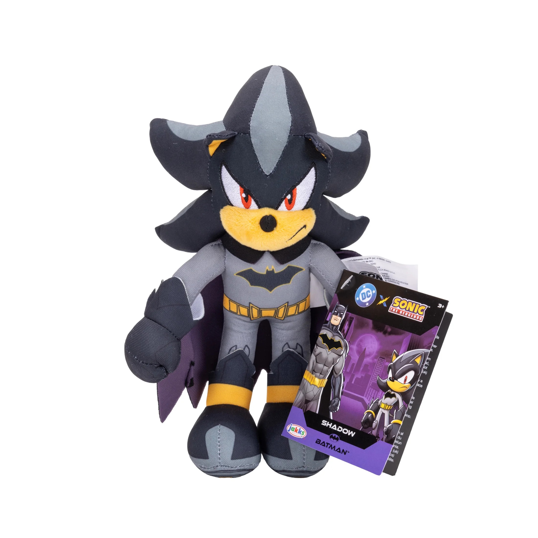 Sonic X DC Shadow As Batman 9 Inch Plush Figure | Walmart (US)