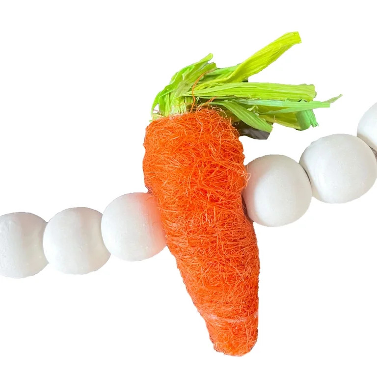 MICHAELS 6ft. Easter Carrot & Round Bead Garland by Ashland® | Walmart (US)