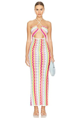 Capittana Poppy Multicolor Knitted Dress in Multicolor from Revolve.com | Revolve Clothing (Global)
