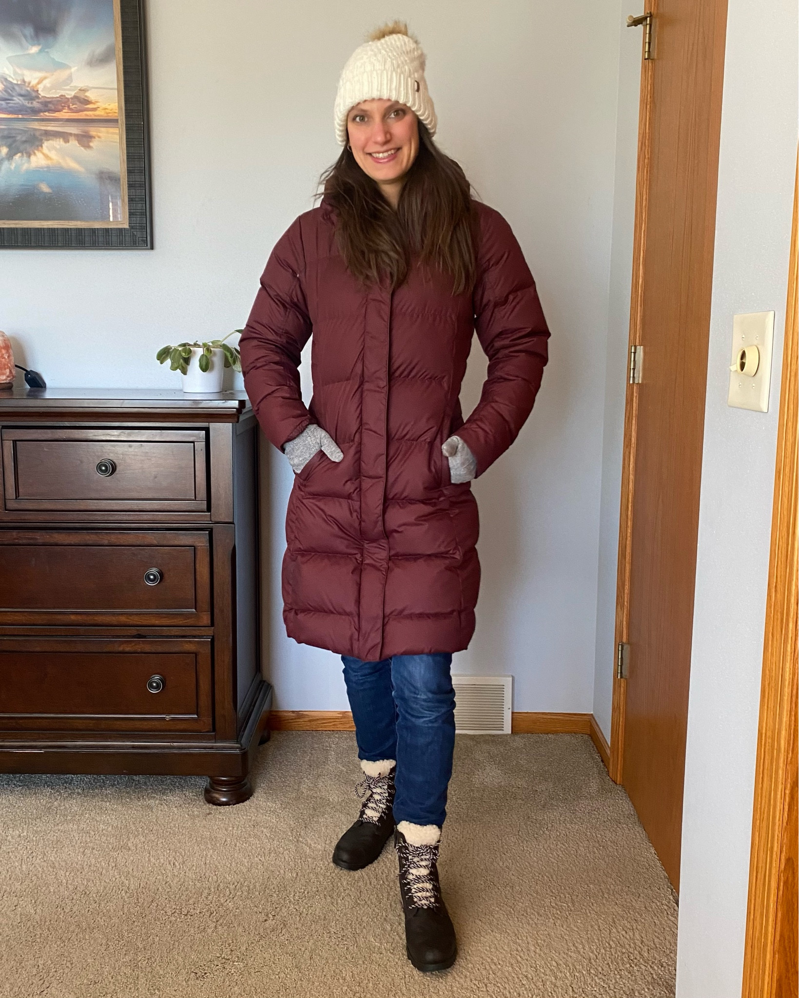 Snow day outfit. Warmest Coat to keep you toasty warm even in sun-zero temperatures. 
These Sorel boots are warm and I love the profile especially on slippery grounds. 

#LTKSeasonal