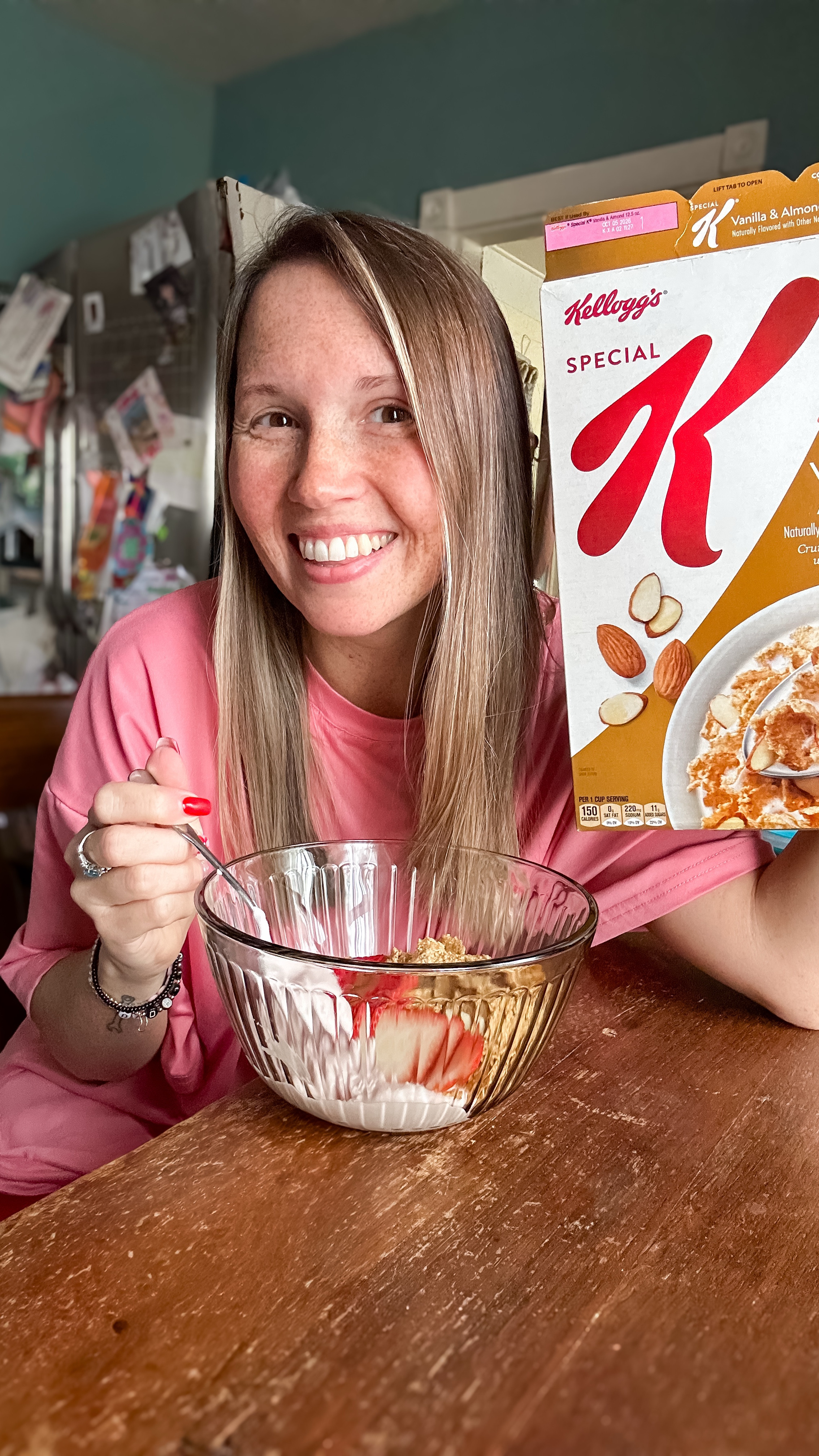 If you want an easy Fiber rich addition to your breakfast you need to add Special K. love adding their Vanilla Almond Cereal to a yogurt bowl. One cup adds 3g of fiber! I get my protein and fiber all in one yummy bowl. 

#LTKfoodie #LTKmomlife #LTKmorningroutine