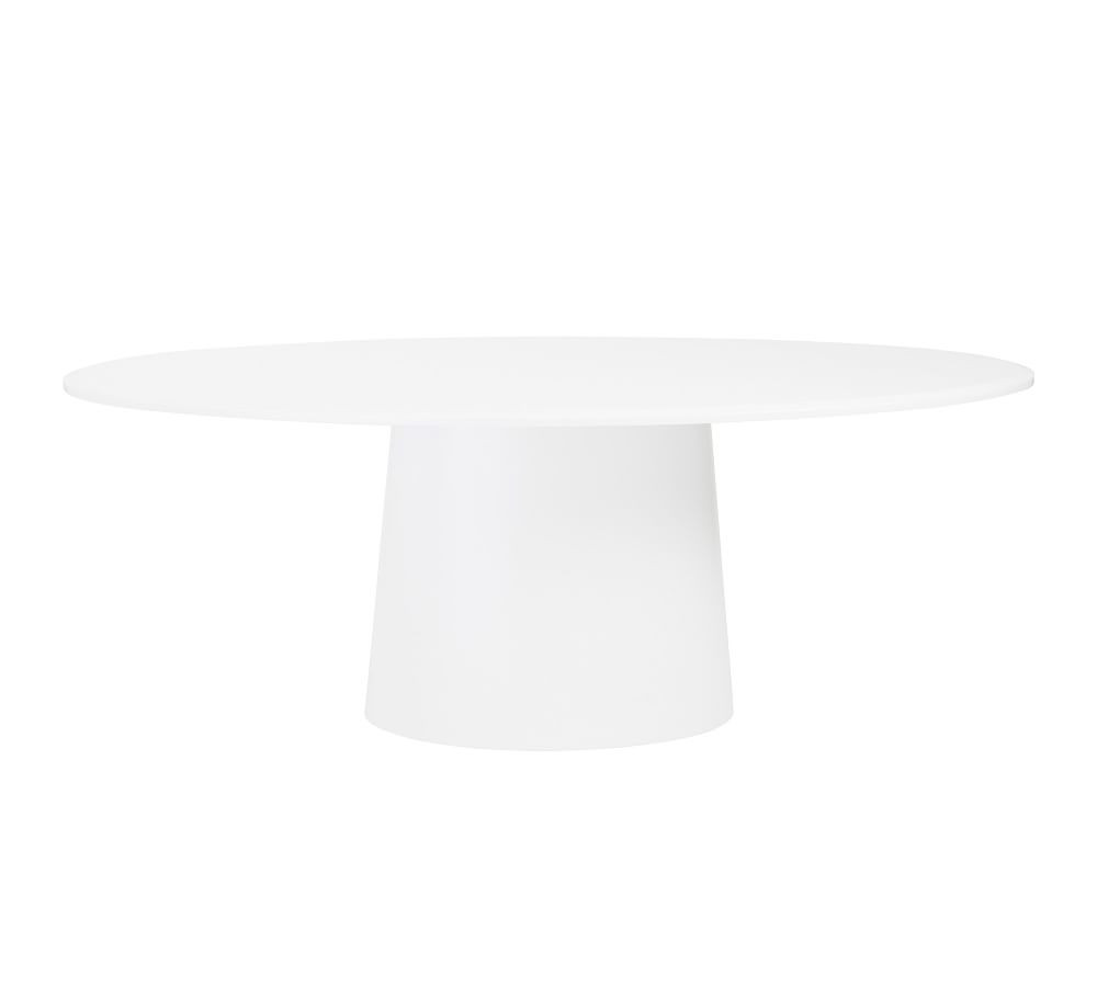 Cleary Oval Pedestal Dining Table, 78"L x 43"W | Pottery Barn (US)