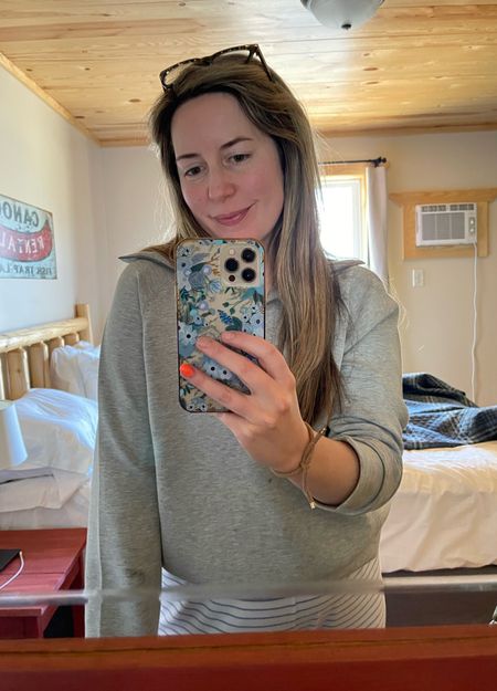 This is 36 ✨ Spent the weekend at a cabin with some friends! Linked everything I packed for the lowkey weekend away: my “nice” sweats, my “cozy” sweats, and my current favorite pajamas. I have been living in my newest Spanx and Skims sets! 

#LTKtravel