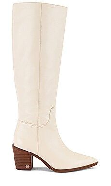 Sam Edelman Lindsey Boot in Modern Ivory Leather from Revolve.com | Revolve Clothing (Global)