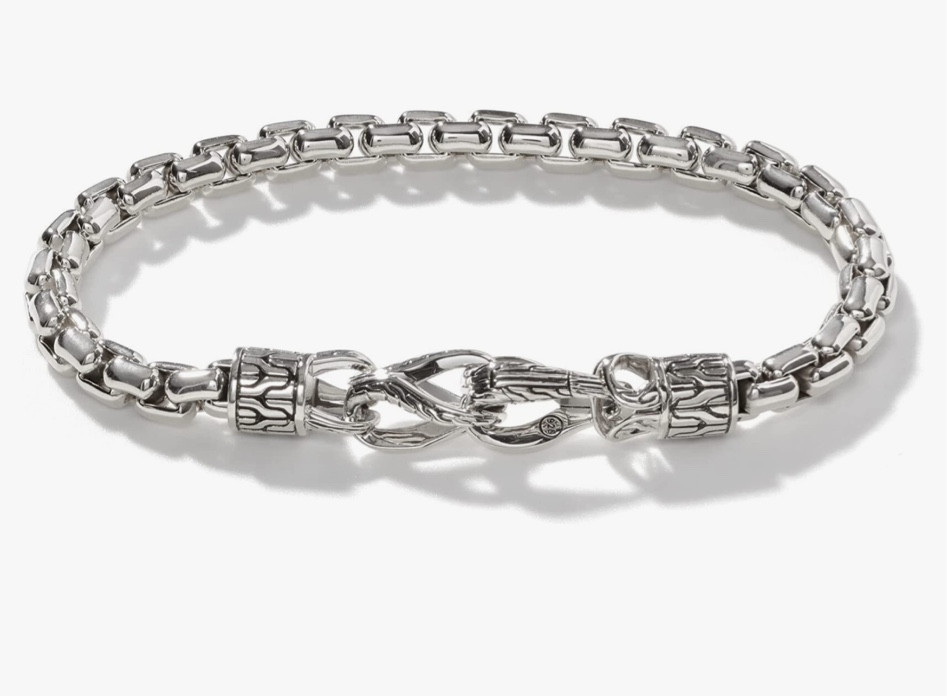 Mens bracelet
Link bracelet
John Hardy
Stack 
Bracelets 