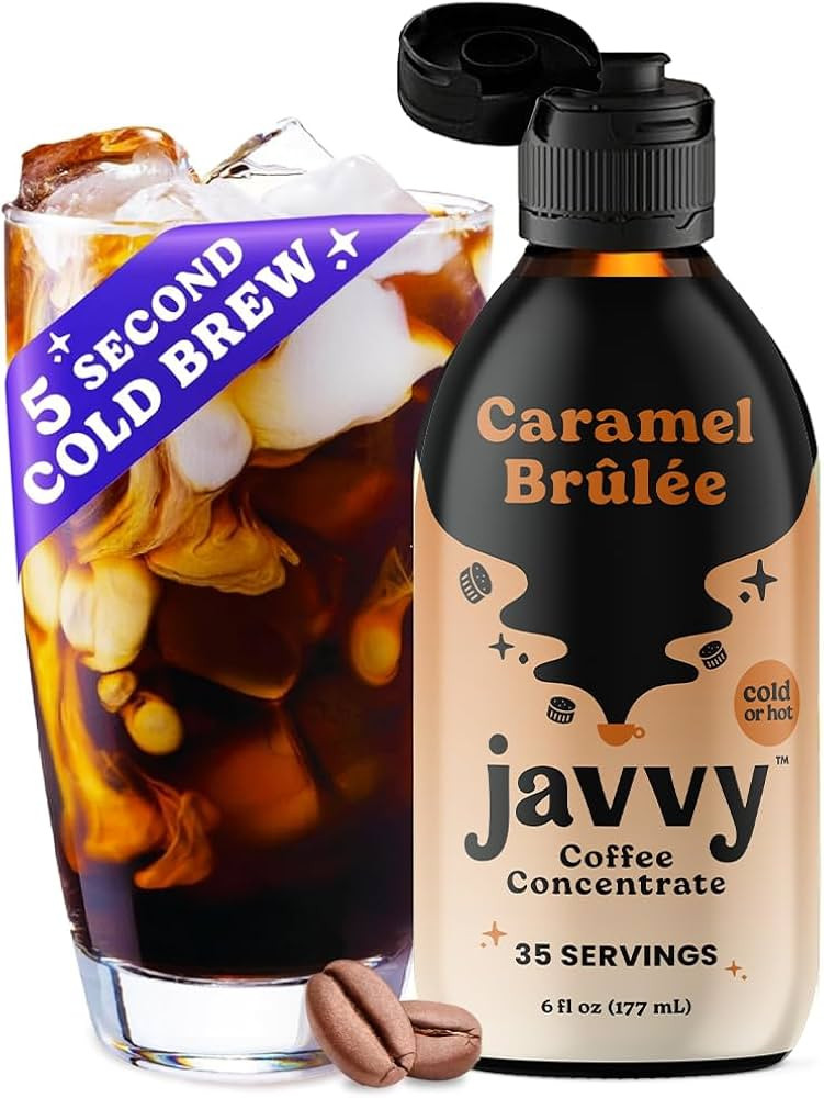 Javy Coffee Concentrate - Cold Brew Coffee, Perfect for Instant Iced Coffee, Cold Brewed Coffee a... | Amazon (US)