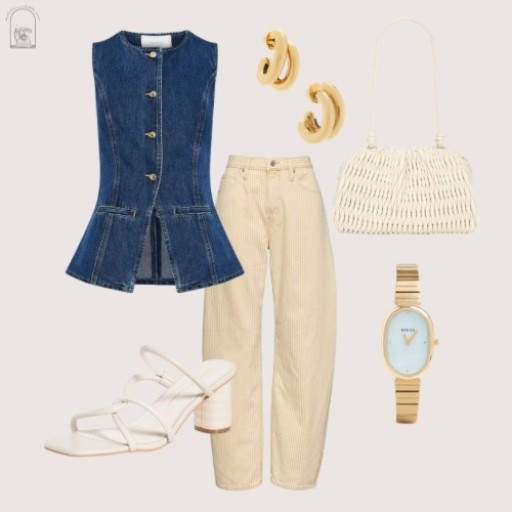 the perfect spring outfit doesn’t exis….. yes it does! here it is! these striped pants paired with the denim top, minimalist gold jewelry and a strappy sandal/bag combo. it feels french-inspired and i might be biased, but it would look so cute on you!

#LTKootd #LTKSpringSale #LTKSaleAlert