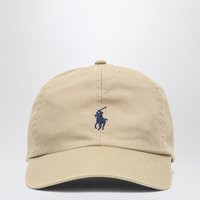Polo Ralph Lauren Beige Cotton Baseball Cap | Balardi (US & Canada)