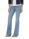 Wrangler Women's Retro Mae Mid Rise Stretch Wide Leg Jean, Bellemount, 0X34 | Amazon (US)