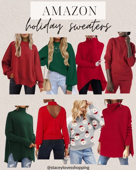 Amazon holiday sweaters

#LTKSeasonal #LTKHoliday #LTKfindsunder50