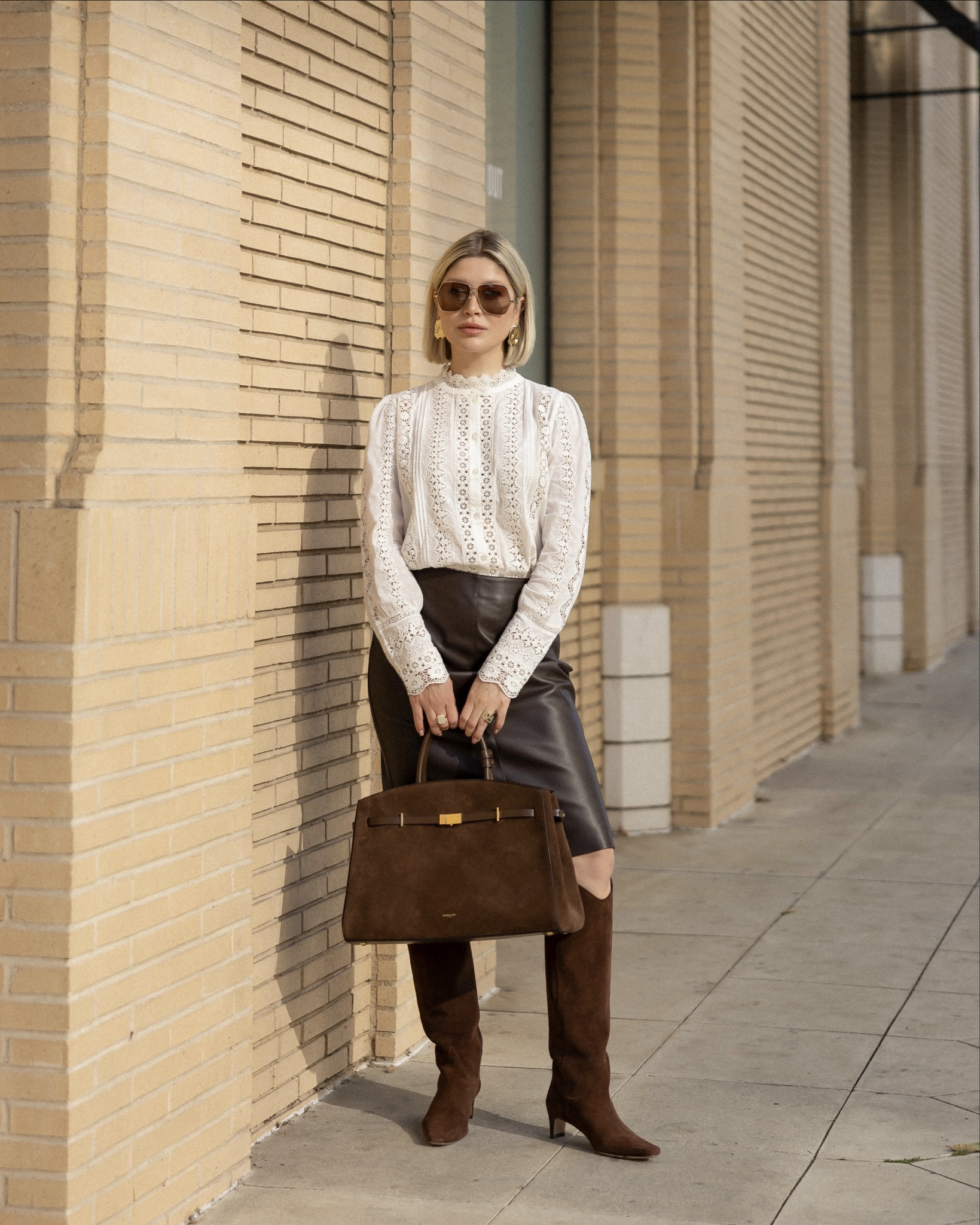 Suede, lace and knee length skirts for Fall 🤎

Fall fashion trends #fallstyles #fallstyling #minimalchicstyle #falloutfits #falltrends 

#LTKItBag #LTKStyleTip #LTKSeasonal