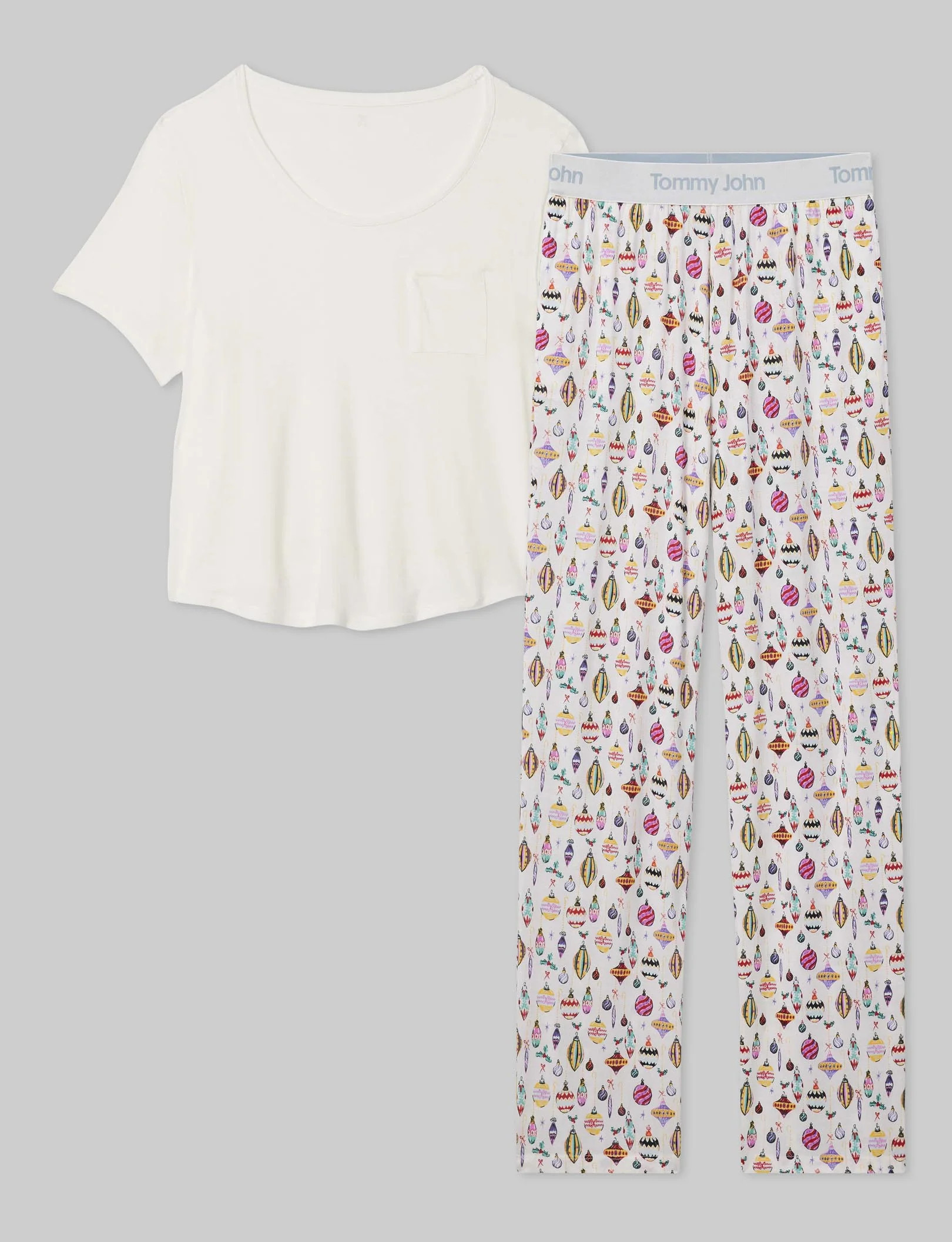 Women's Second Skin Sleep Pocket Tee & Pant Set | Tommy John