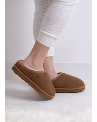 Just Sheepskin Ladies Kara Slippers | Simply Be (UK)