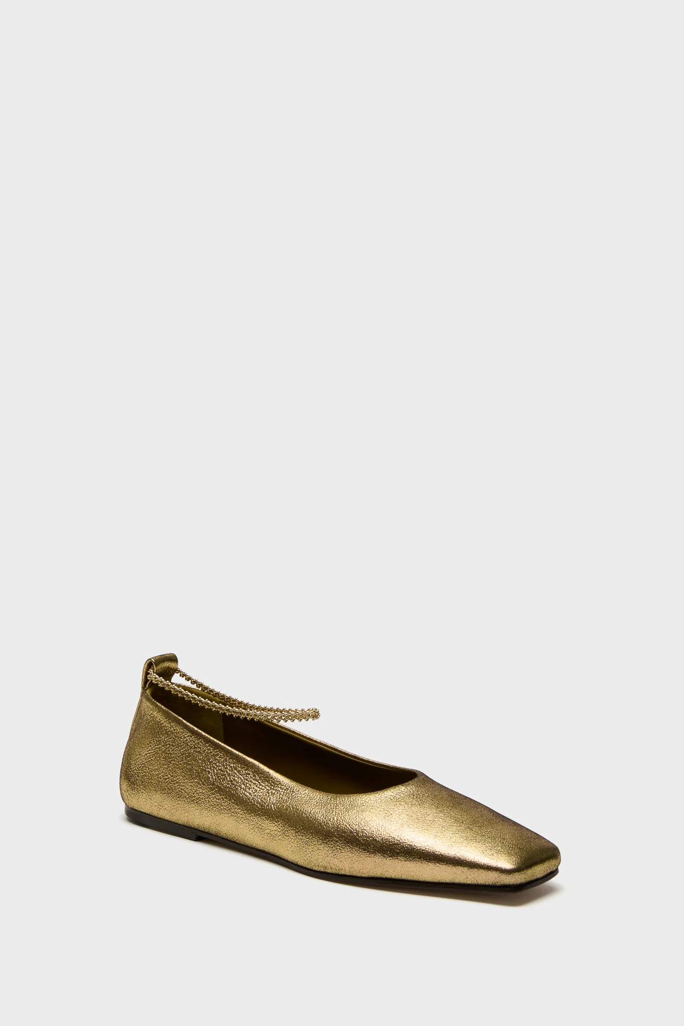 Gold Augusta Ballet Flats | Tuckernuck (US)