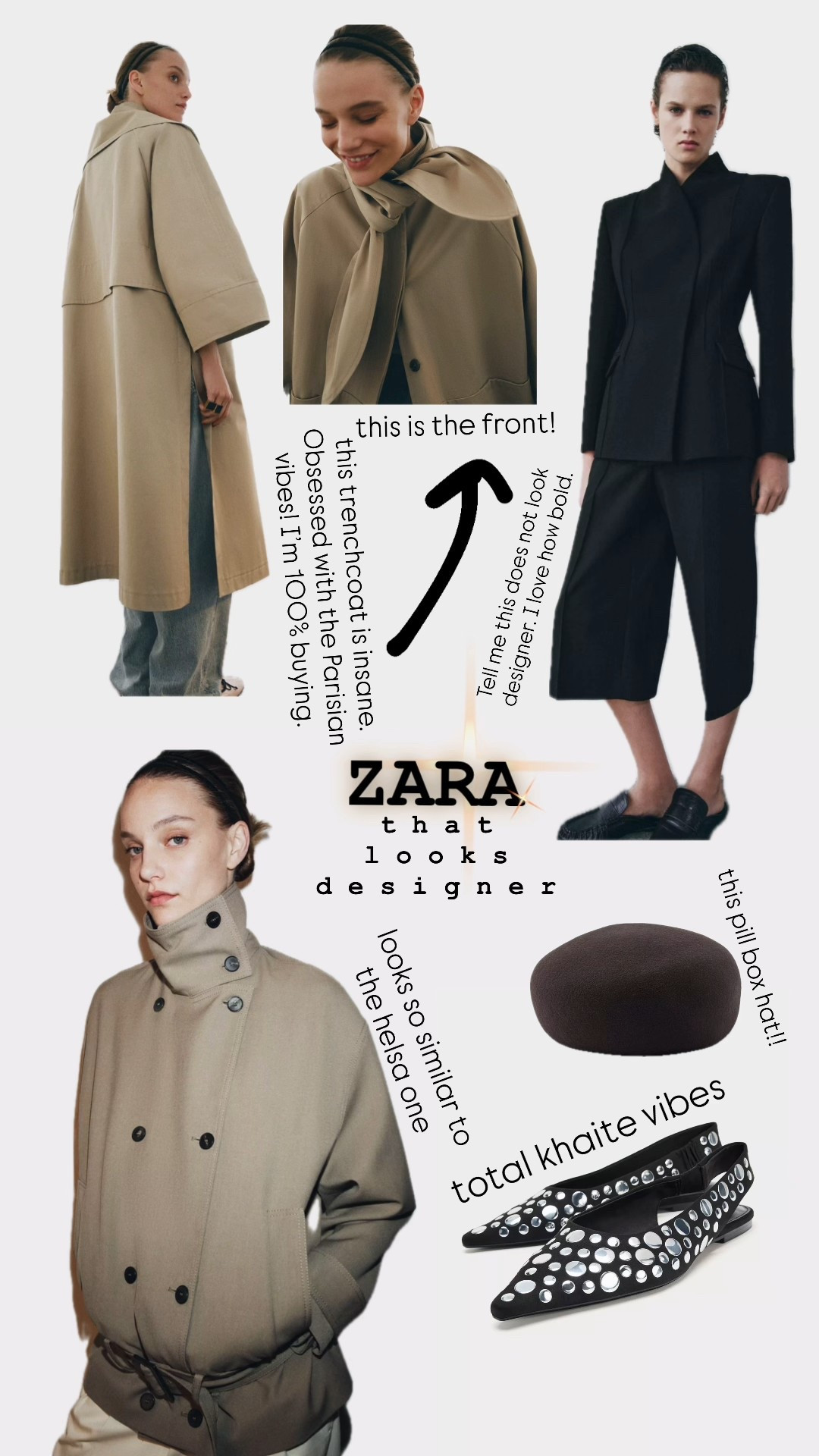 New ZARA pieces that look designer! ￼

#LTKWorkwear #LTKootd #LTKSeasonal