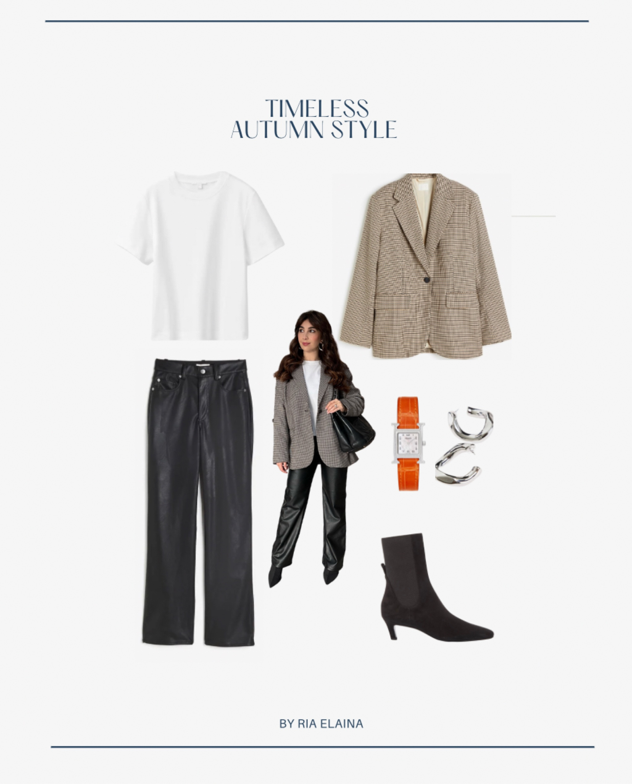 Timeless Autumn Style #blazer #leathertrousers

#LTKstyletip #LTKSeasonal #LTKfindsunder50
