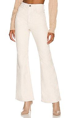 LEVI'S 70s High Rise Flare in Sandshell Smooth Cord from Revolve.com | Revolve Clothing (Global)