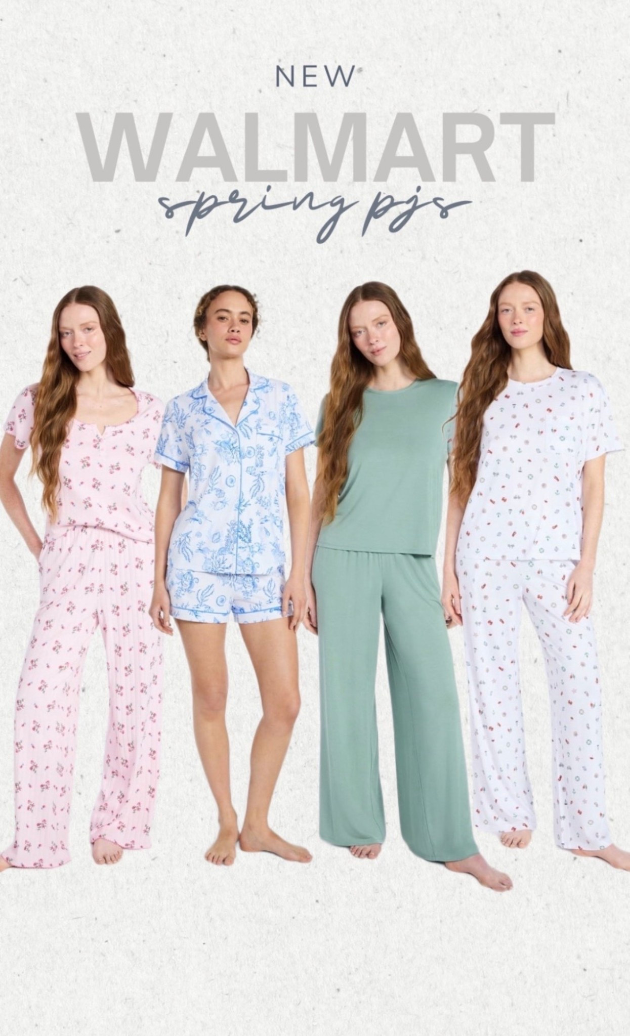 New Walmart spring PJ sets and they are SO good 💕
Soft, breathable, and cute enough to lounge in all day 🙌
Love the prints + relaxed fits for spring!

#WalmartFinds #AffordableFashion #SpringStyle #Loungewear #WalmartCreator



#LTKmomlife #LTKootd #LTKgrwm