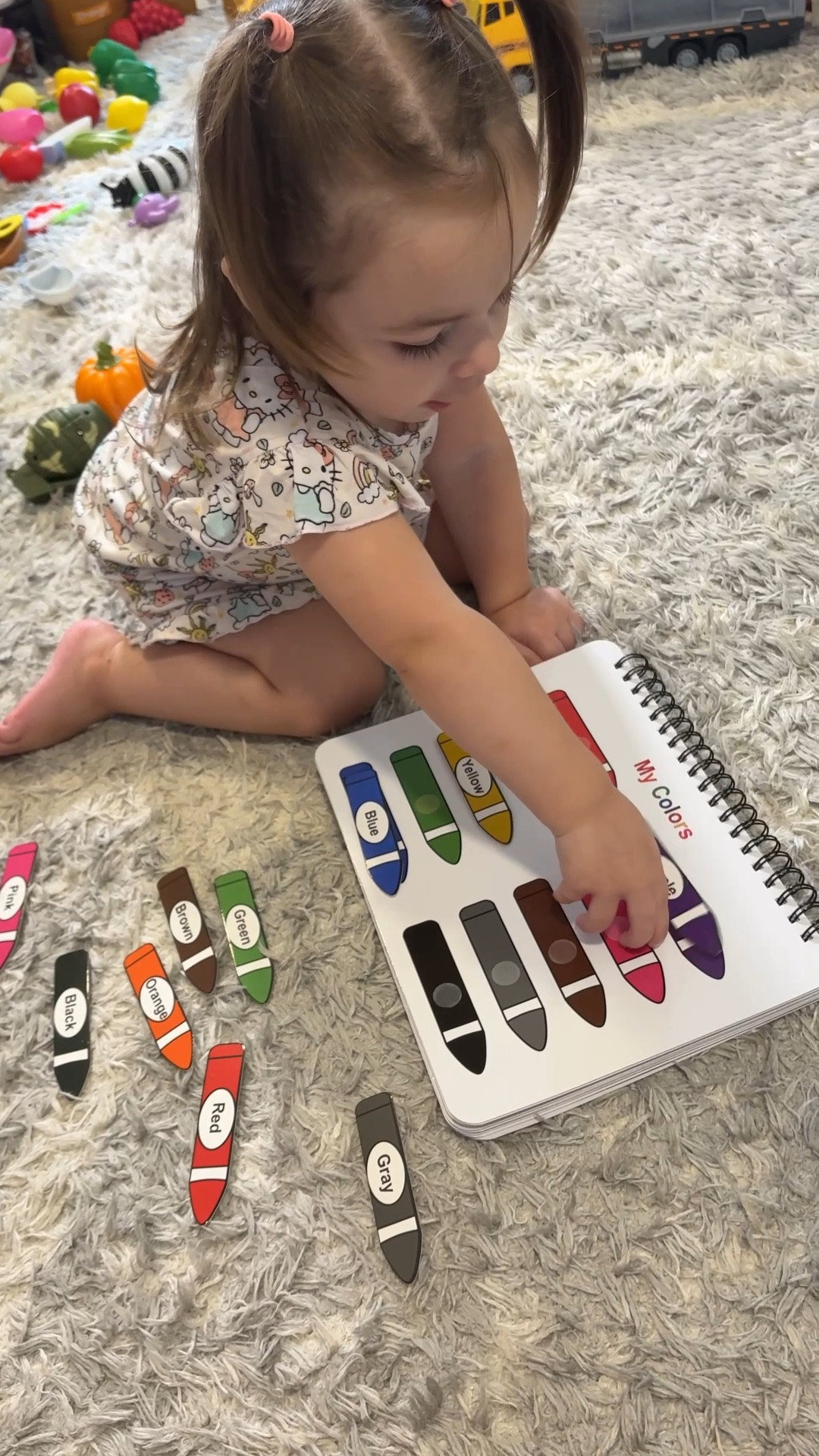 Watching my toddler flip through this Busy Book just melts me 🥹
30 pages of matching, tracing, and learning — and she thinks it’s play.
It’s the sweetest gift idea with the holidays coming (can you believe the ‘ber months are already here?!) 🎁
It’s on sale right now for a limited time ⏳ Comment BOOK and I’ll DM you the link 💌 

#toddlermusthaves #toddleractivities #montessorimom #momlife #toddlerlife #holidaygiftideas #giftsfortoddlers #busymomlife #momhacks #momfinds #montessoritoys #earlylearningfun #toddlerlearning #momapproved #giftguide2025 

#LTKKids #LTKBaby #LTKFamily