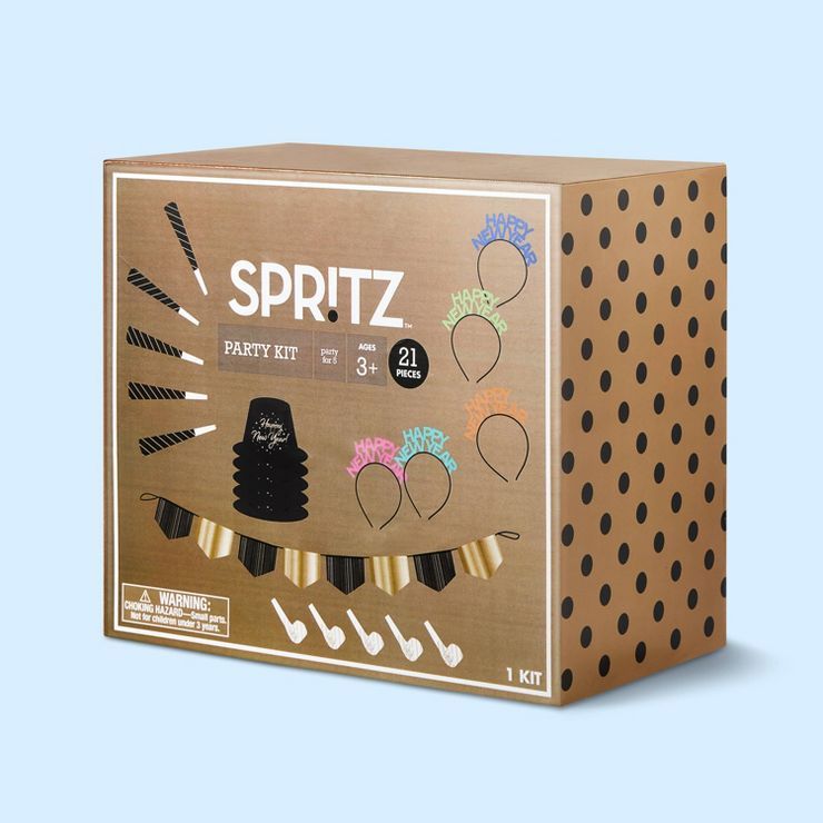21ct NYE Celebration Kit for Five - Spritz™ | Target