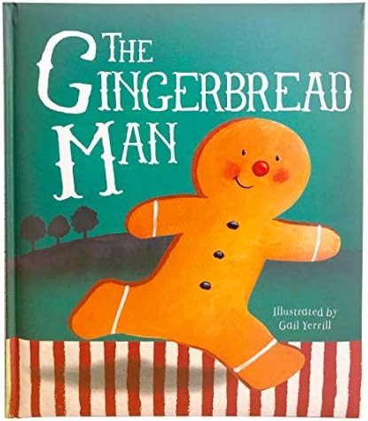 The Gingerbread Man Padded Hardcover Christmas Storybook: Gail Yerrill, Parragon Books, Gail Yerr... | Amazon (US)